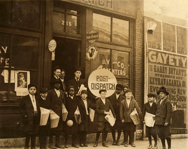 Look Back: Lewis Hine, 1910 St.Louis photographs